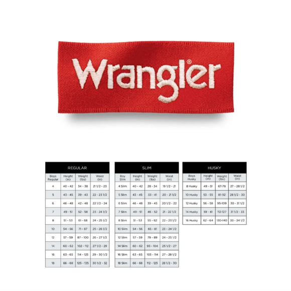 Wrangler Boys Boot Jeans Regular Seat and thigh Adjust to fit waist - Picture 6 of 6